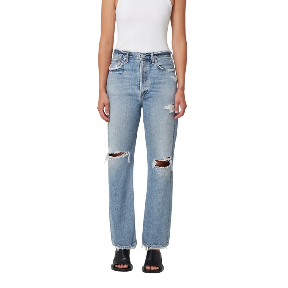 NWOT AGOLDE 90s jeans in Isolate size 28